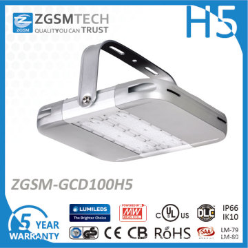 100W LED Industrial Light with Lumileds 3030 2D LEDs for Warehouse Lighting